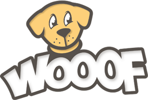 Logo Wooof Hondenvoeding