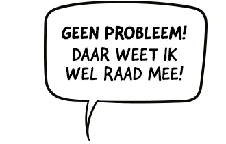 James Butler praatwolk Praatwolk, behorend bij de cartoon van James' butler